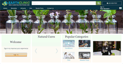 Desktop Screenshot of earthclinic.com