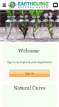 Mobile Screenshot of earthclinic.com